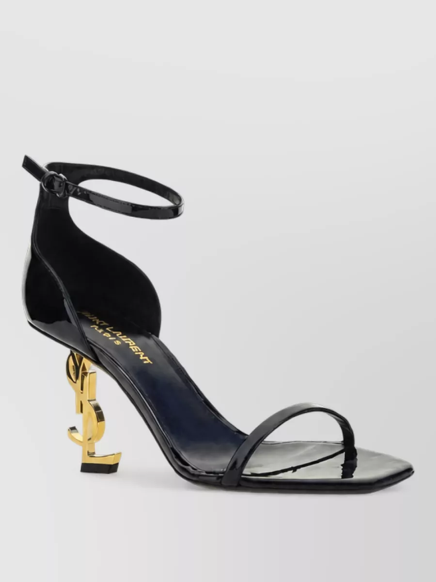 Saint Laurent leather stiletto heel sandals