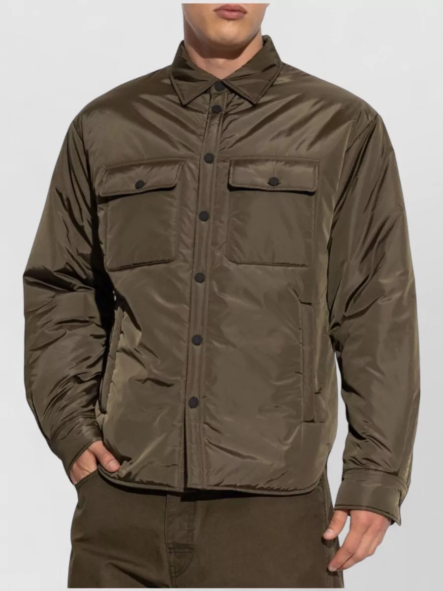 Dsquared2 Padded Nylon Shirt Jacket