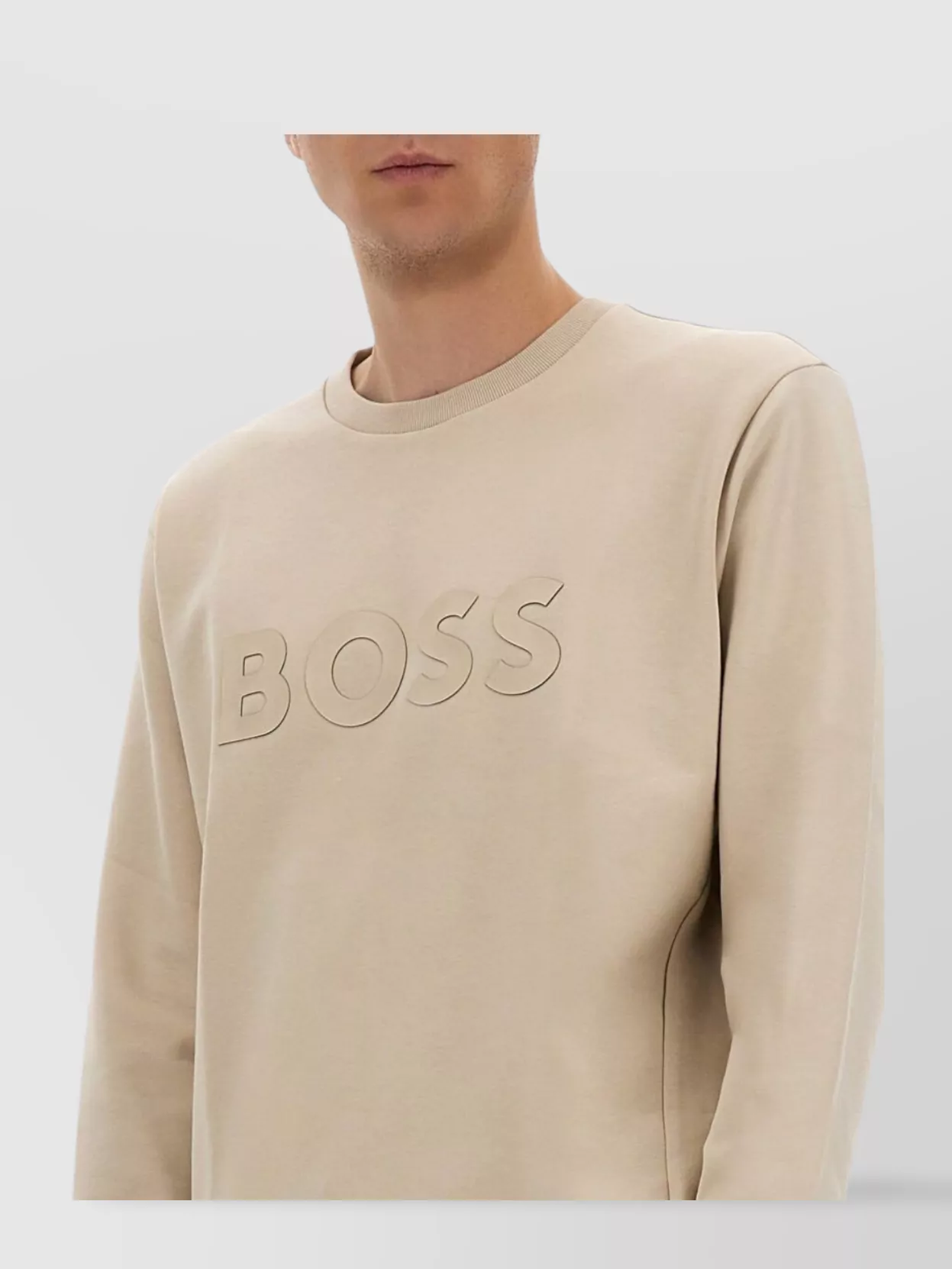 HUGO BOSS "SALBO" CREW NECK SWEATER
