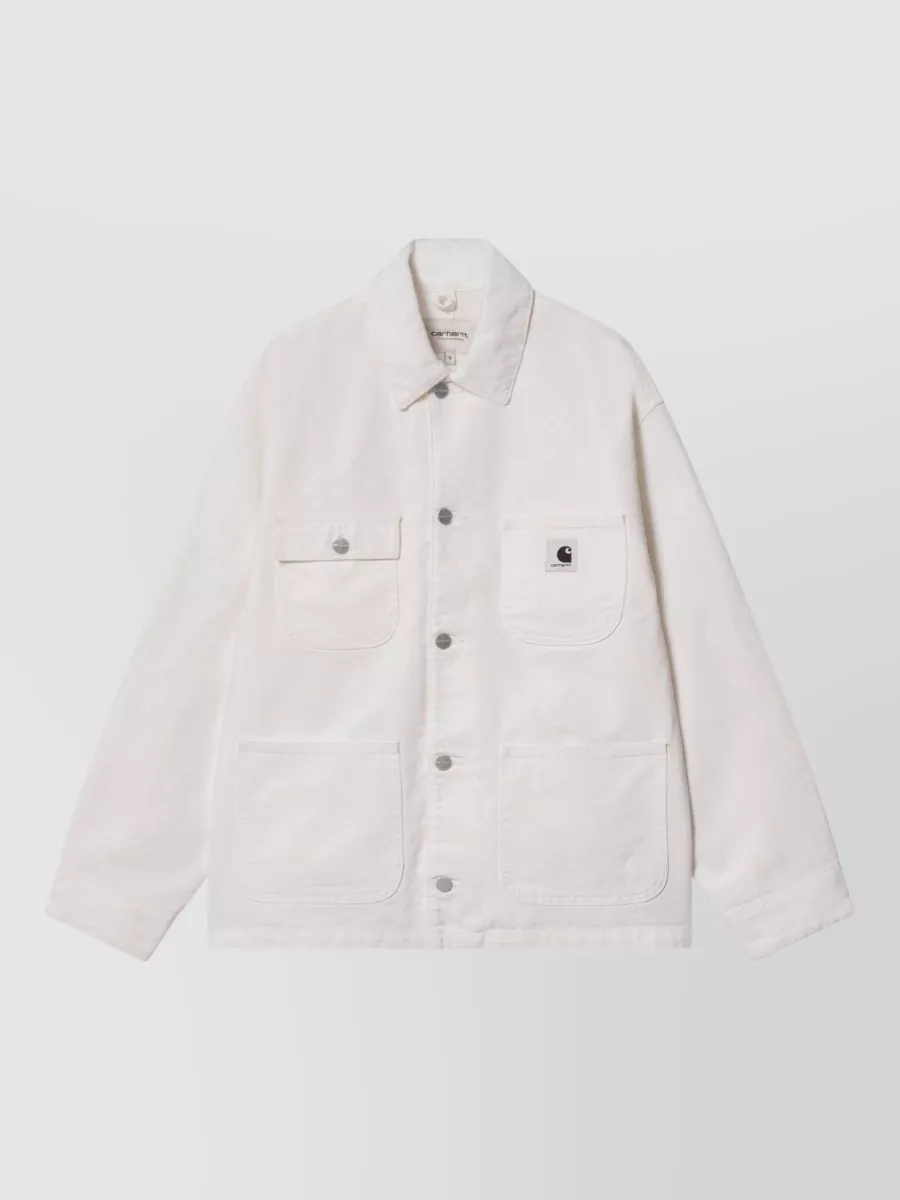 Carhartt Wip cotton single-breasted coat