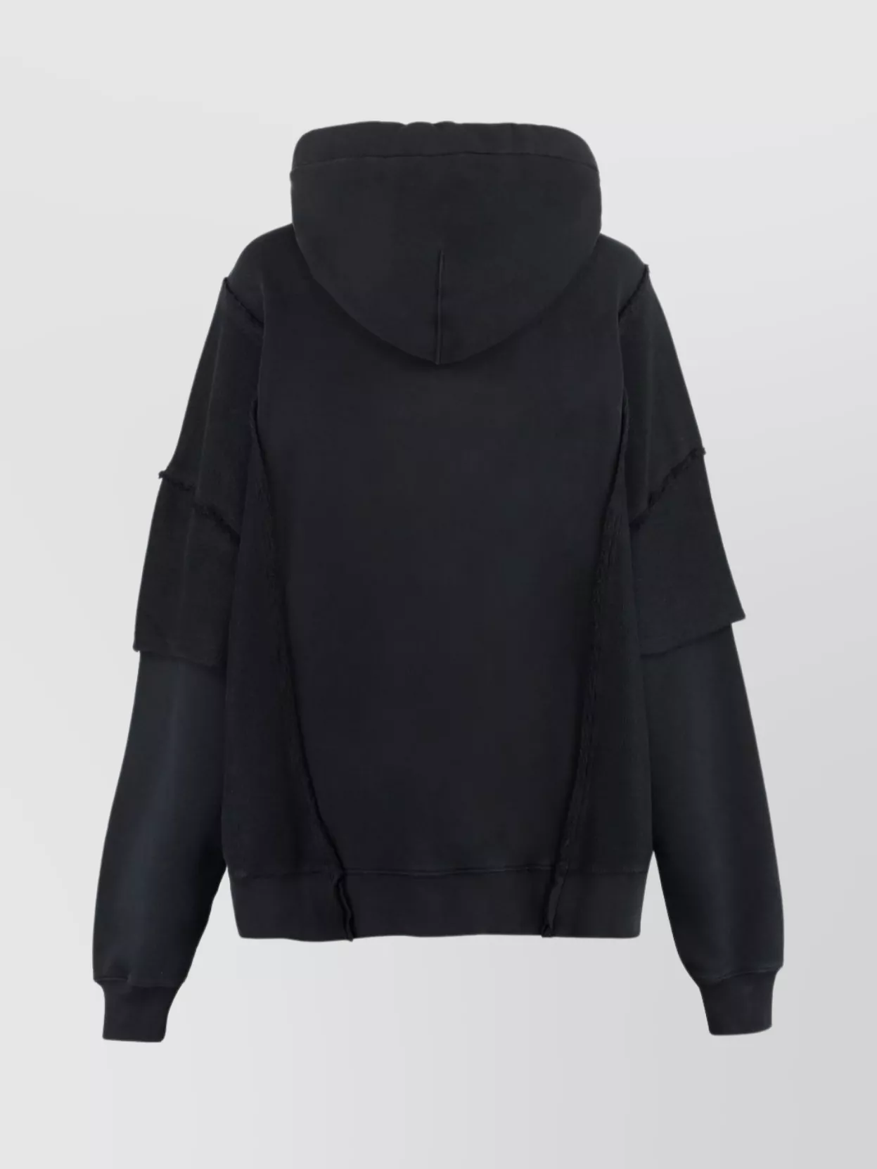 Khrisjoy Cotton Hoodie With Asymmetric Hem