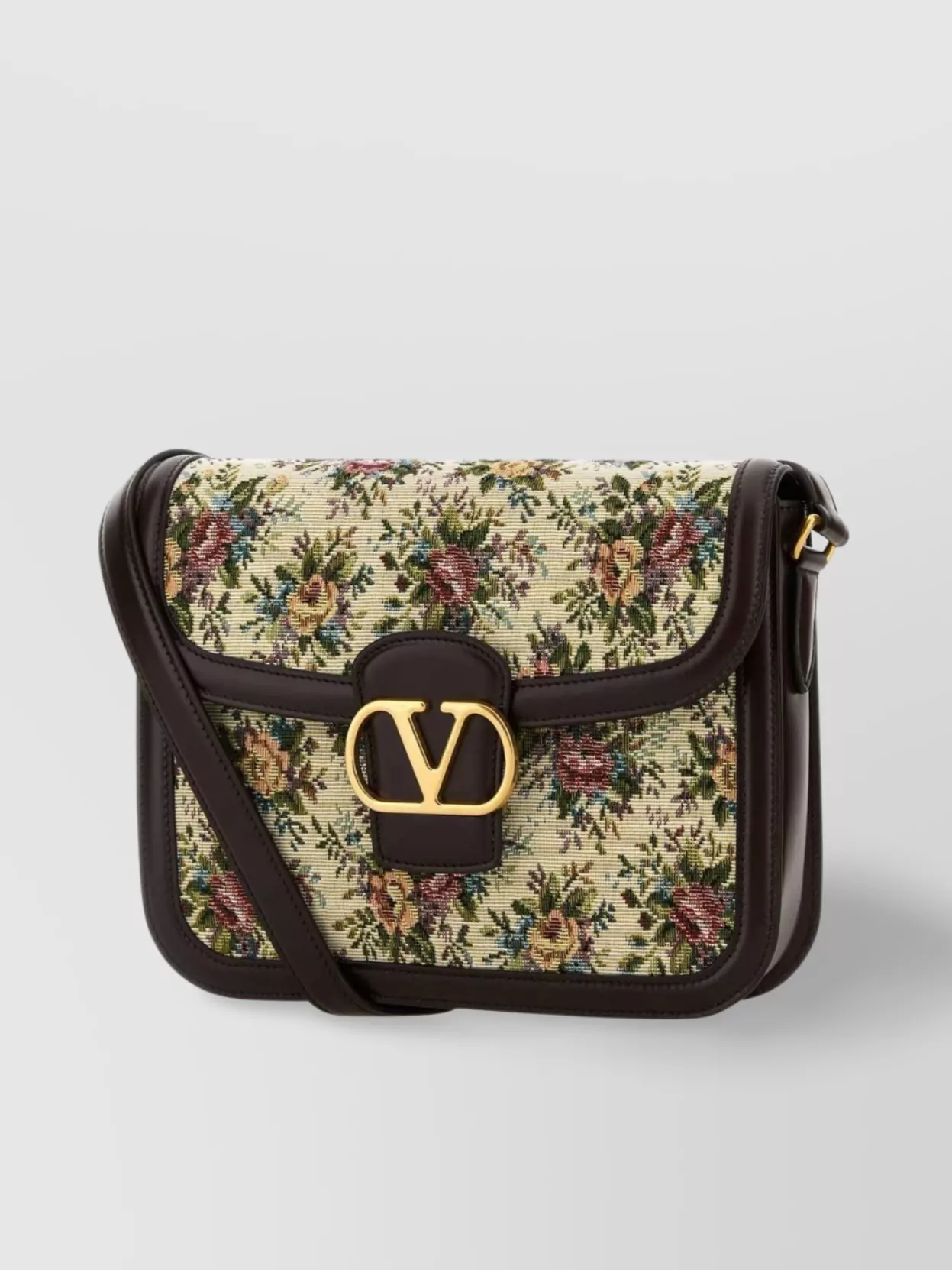 ショルダーバッグ・ポシェット Valentino Garavani Embroidered Jacquard 9To5 Crossbody Bag Valentino Garavani Jacquard embroidered crossbody bag 9to5