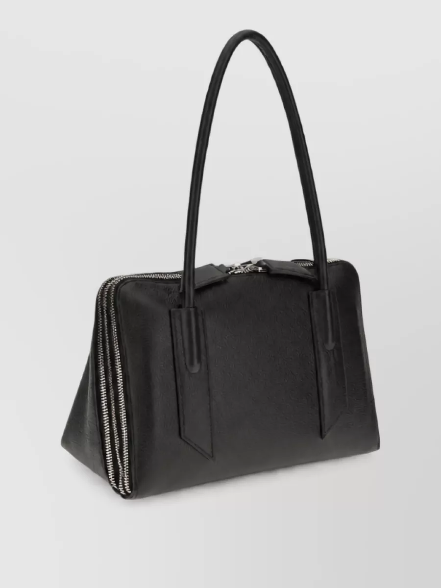 The Attico Calf Leather Shoulder Bag