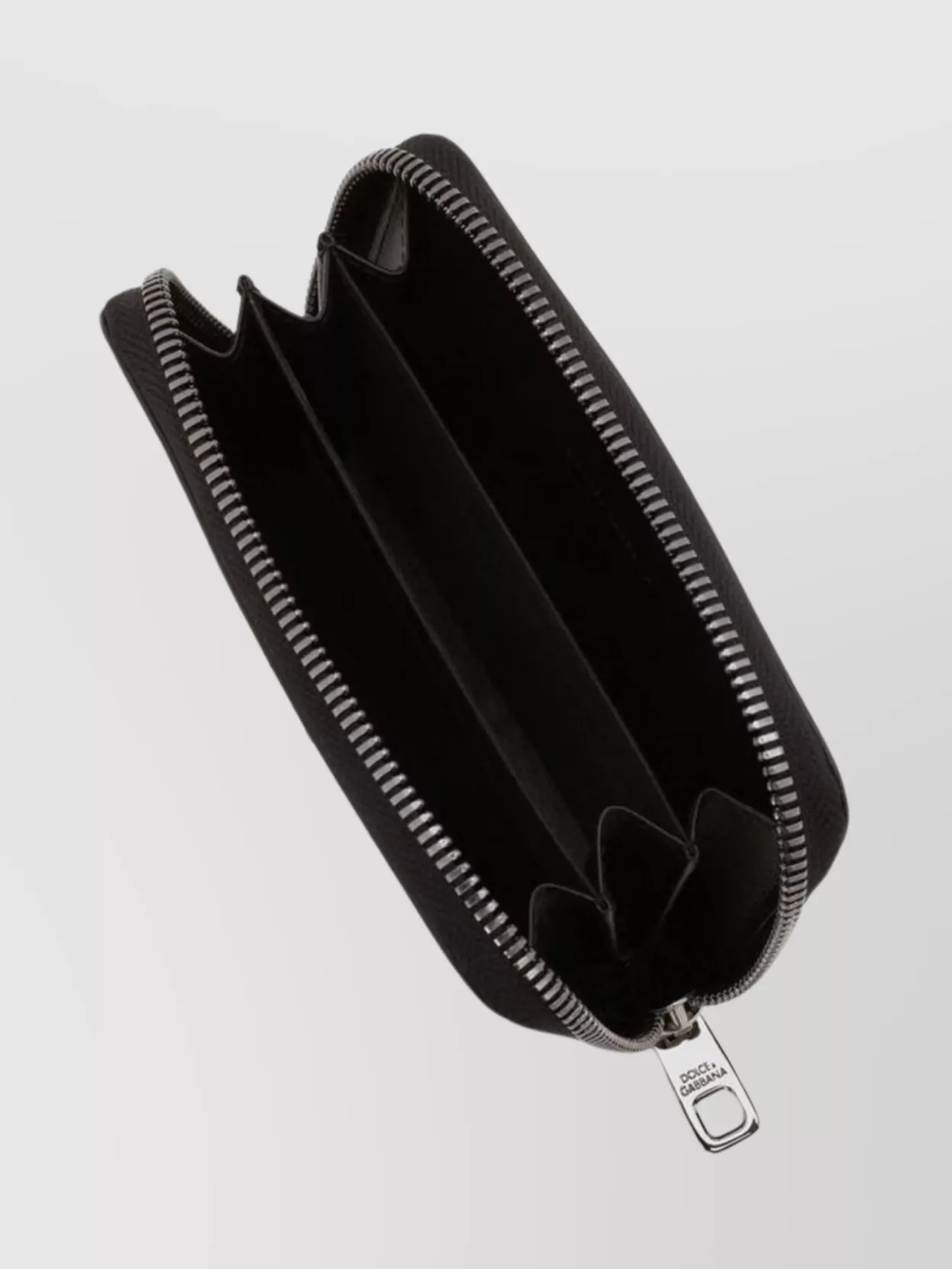 Dolce&Gabbana Calfskin Zip-Around Wallet Measurements