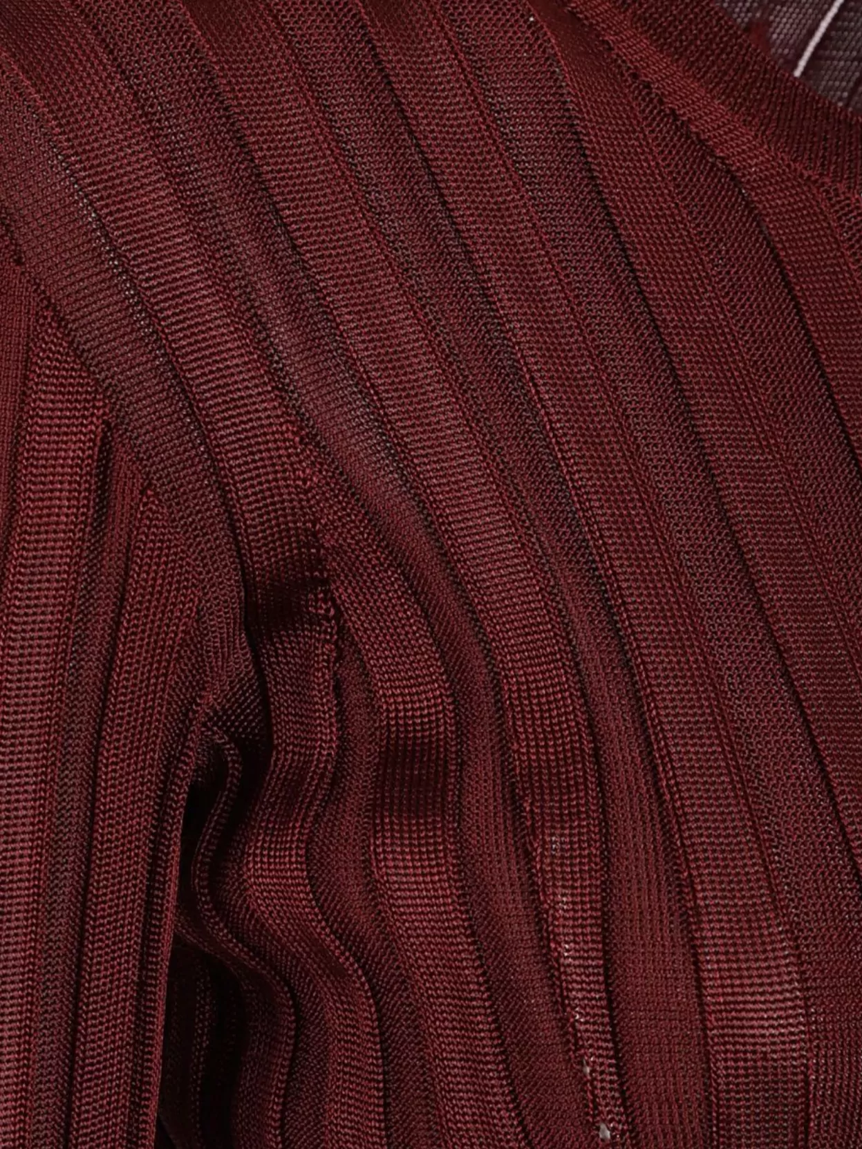 Etro Women's Long Sleeve Sheer Knit Top