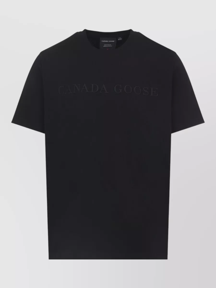 Canada Goose Cotton Embroidered Logo T-Shirt