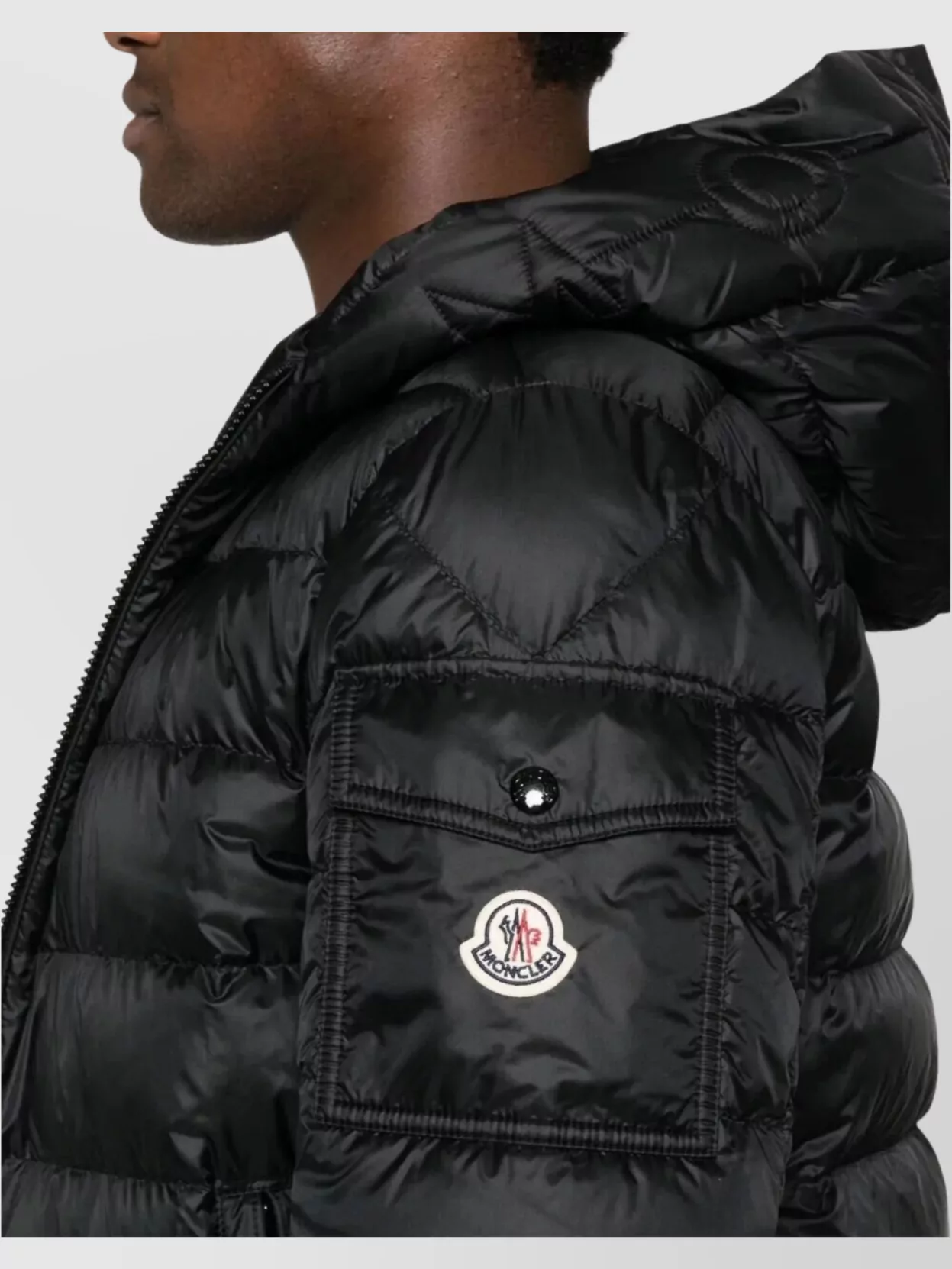 Moncler Short Down Jacket Hooded Design