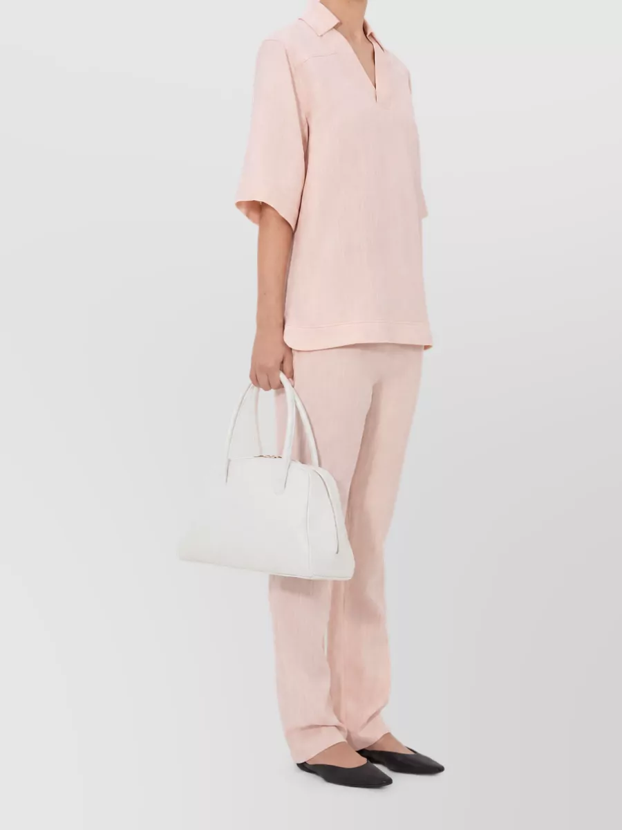 Loulou Studio Oversized Polo Shirt