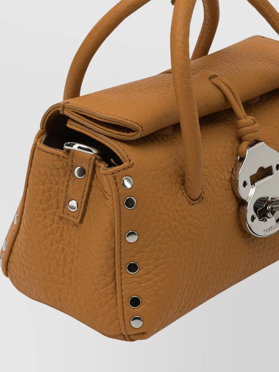 Zanellato Crossbody Bag Top Handle Detachable Strap