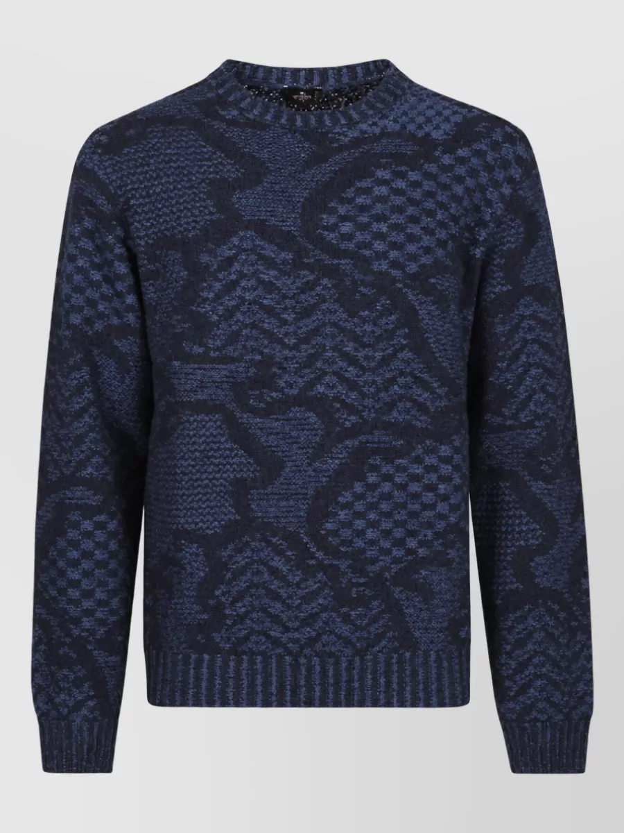 Etro striped wool jumper