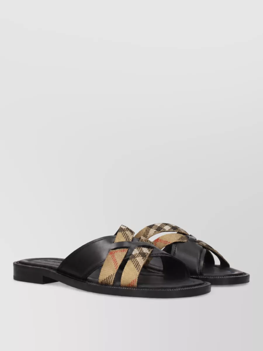 Burberry Textile Sandals