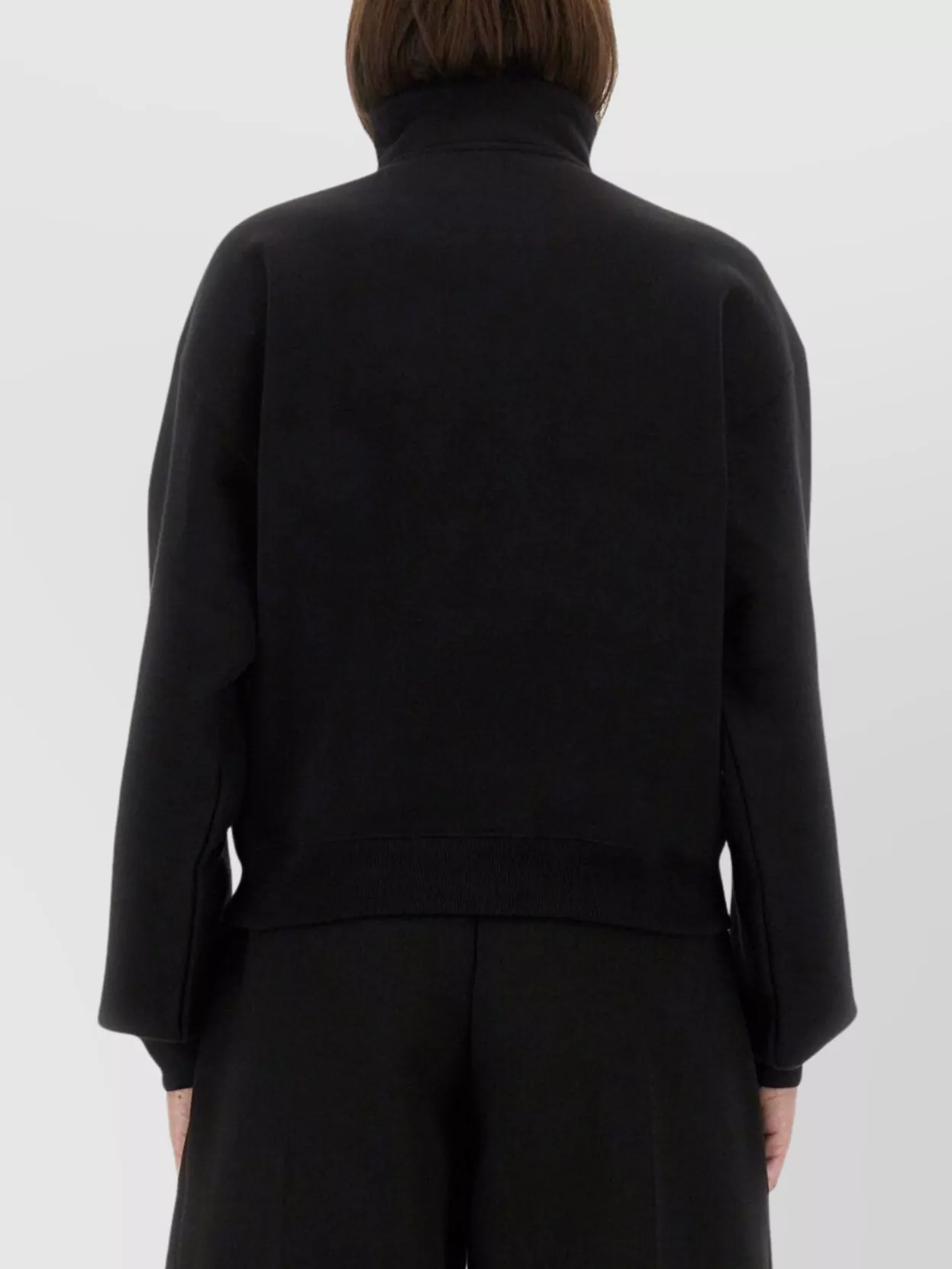 Jacquemus Knitwear With High Collar And Ribbed Finish