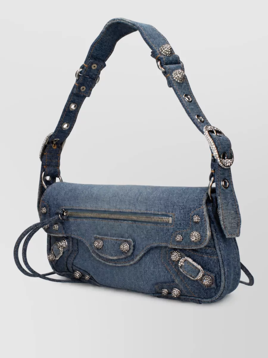 Balenciaga Textile Clutch Bag