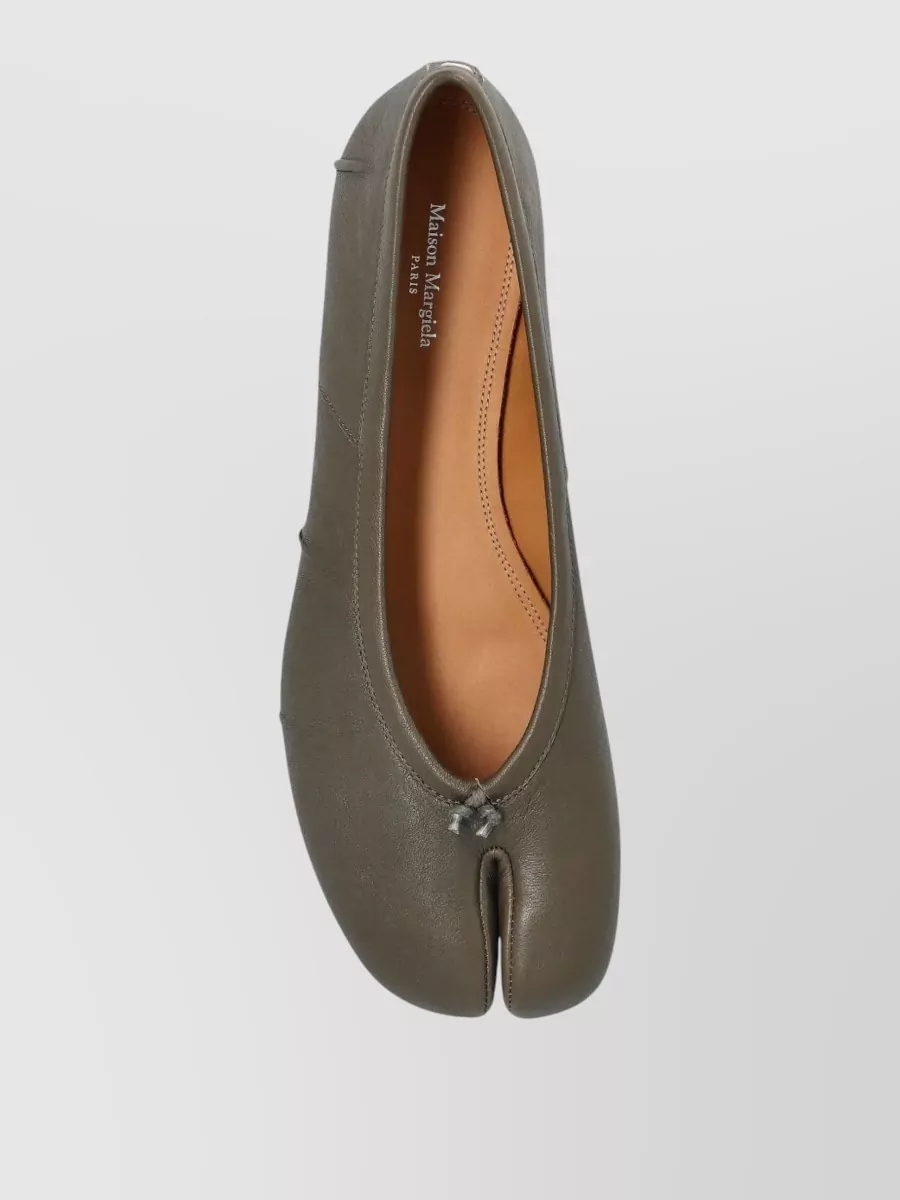 Maison Margiela Tabi Ballerina Flat Textured Split Toe