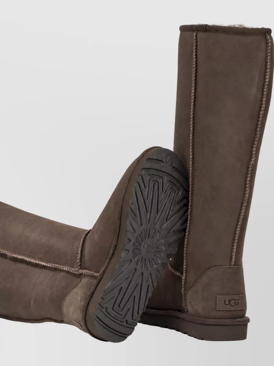 Ugg Shearling Leather Knee-High Boots