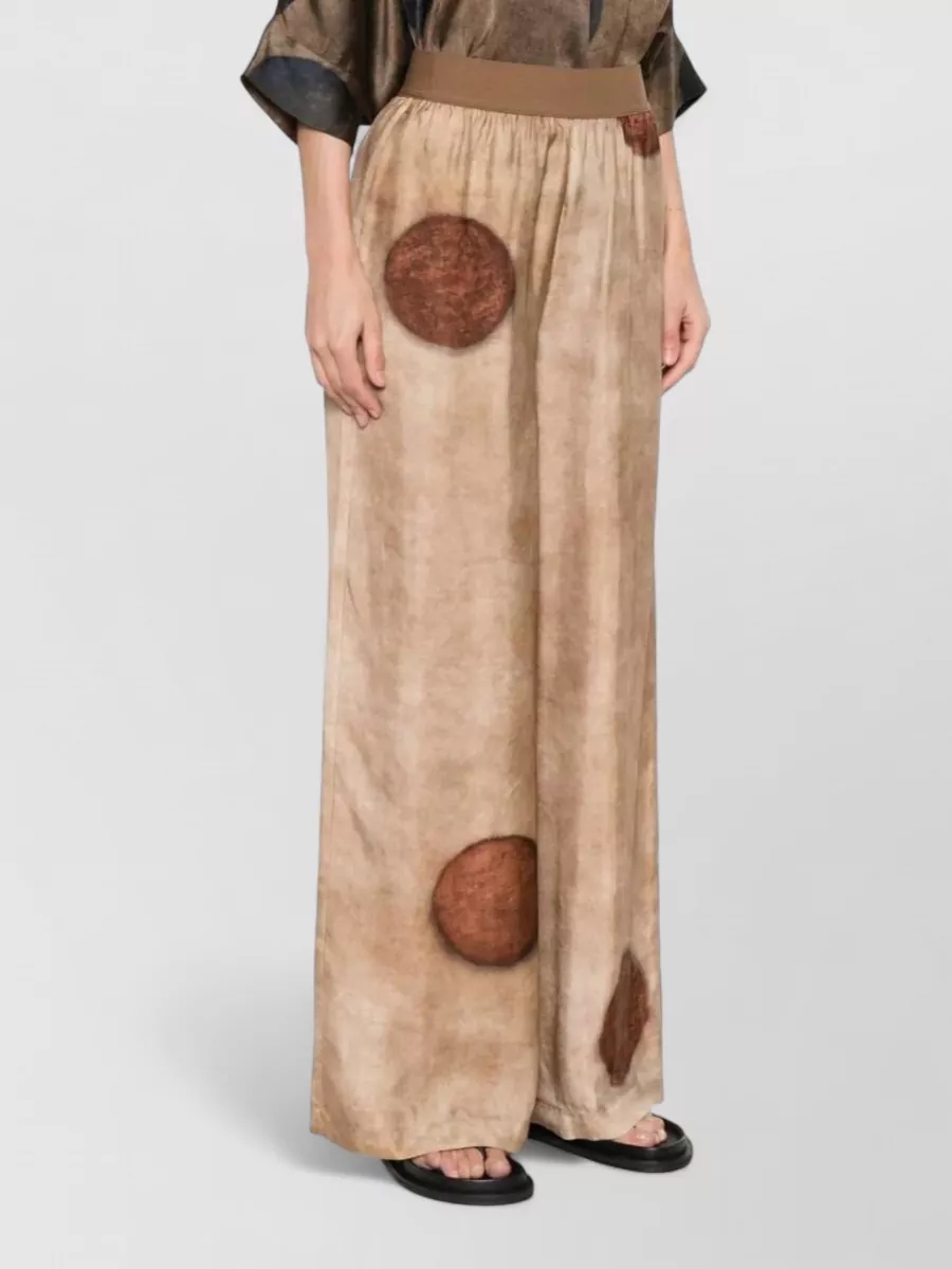 Uma Wang Polka-Dot Wide-Leg Trousers