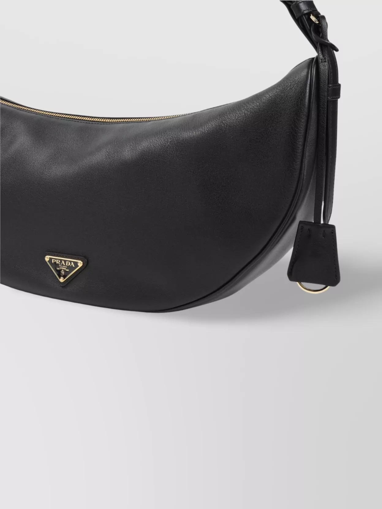 Prada Re-nylon And Leather Medium Top-handle Bag With Padlock