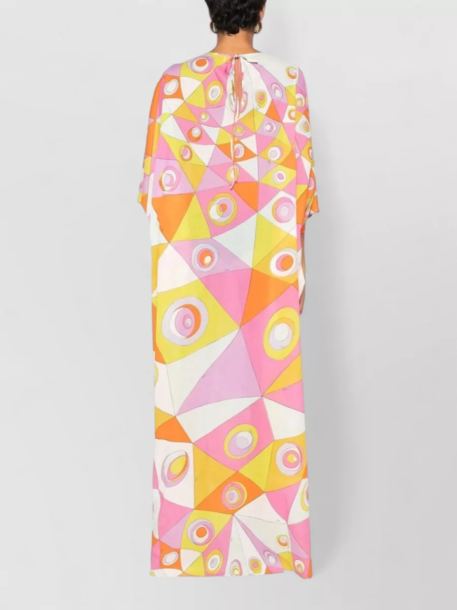 Pucci Cotton Printed Maxi Kaftan Dress
