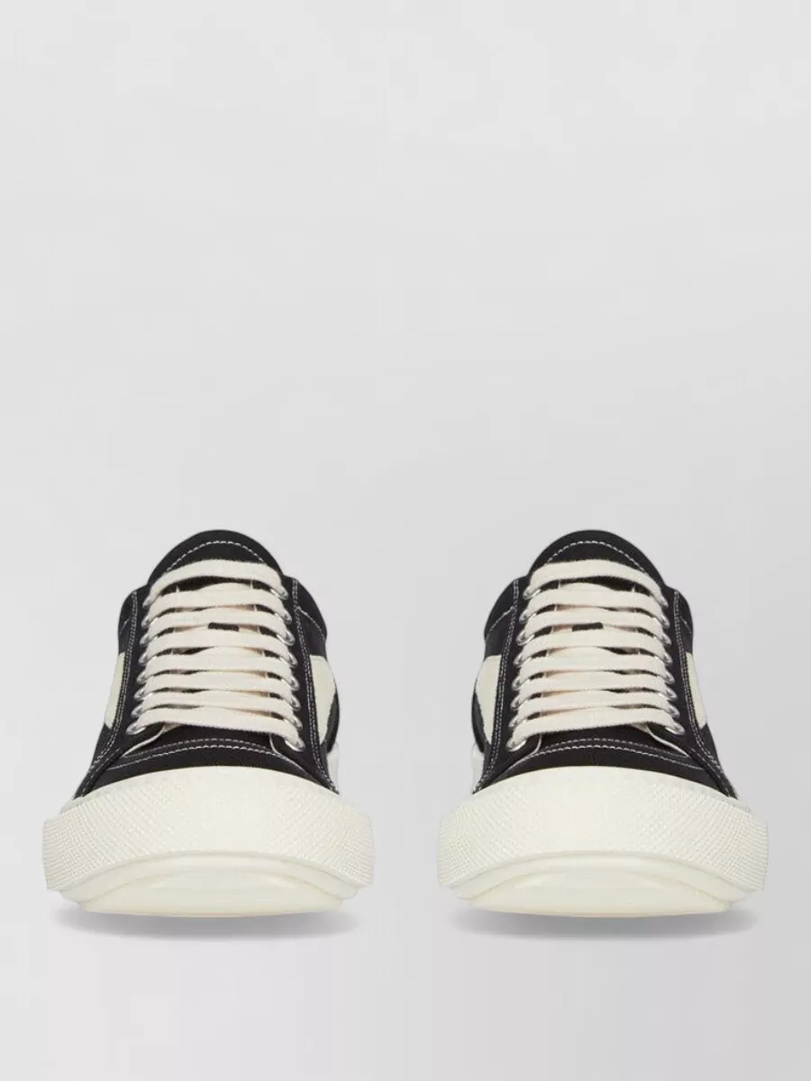 Rick Owens Drkshdw Denim Lace-Up Sneakers