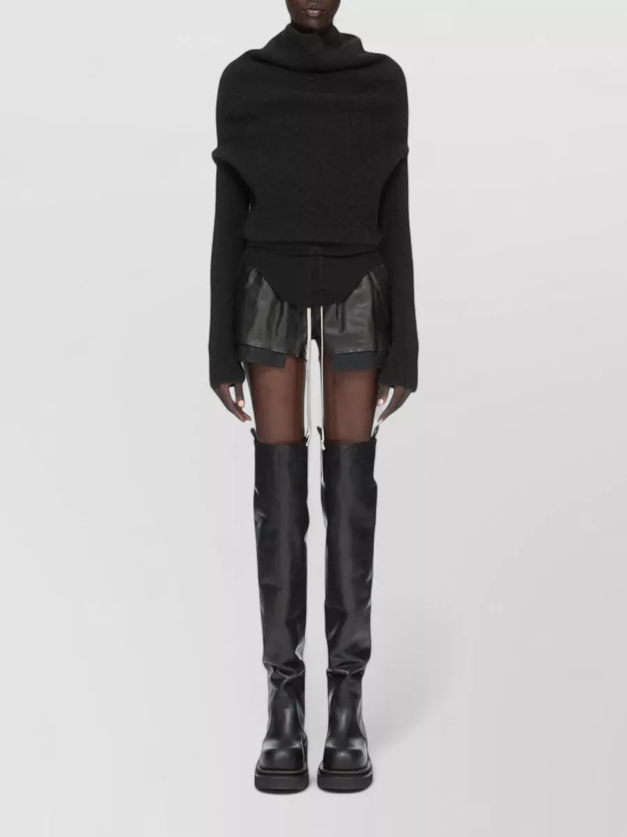 Rick Owens virgin wool shorts