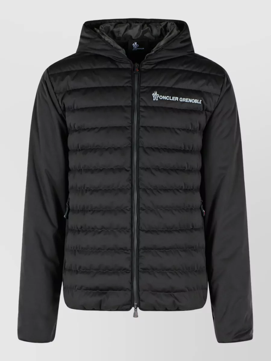 Moncler Grenoble quilted hooded jacket
