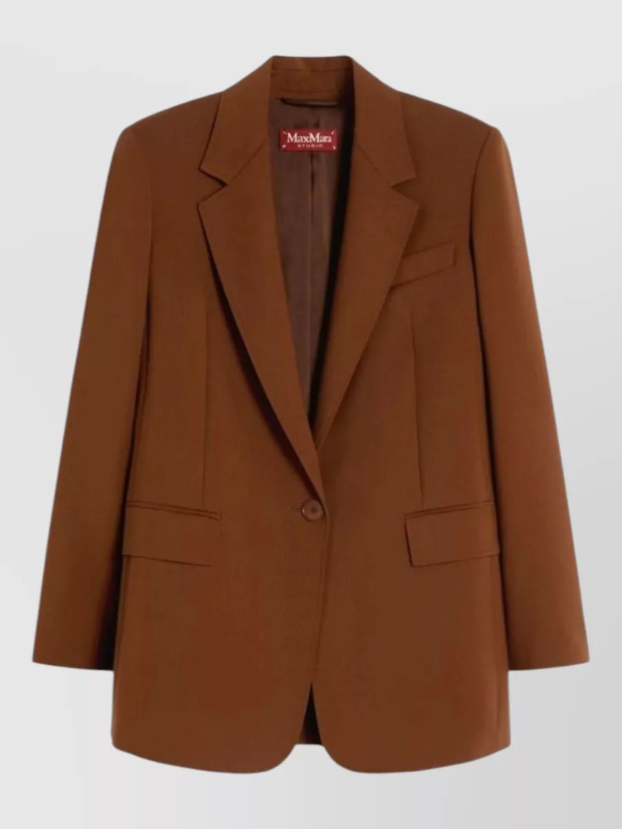 Max Mara Virgin Wool Blazer
