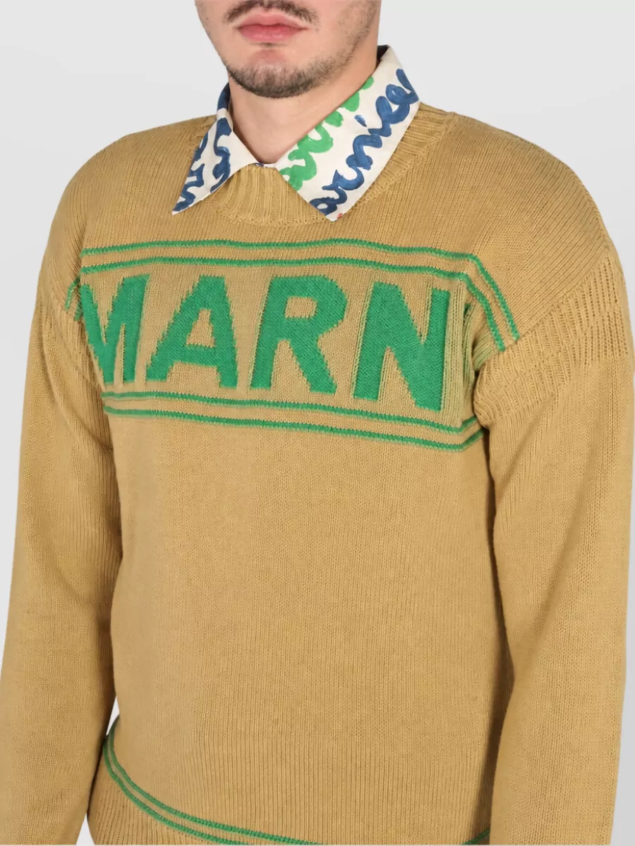 Marni Logo-Print Jumper