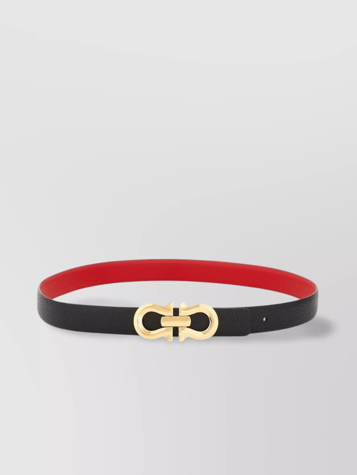 Shop Ferragamo Reversible Design Leather Belt