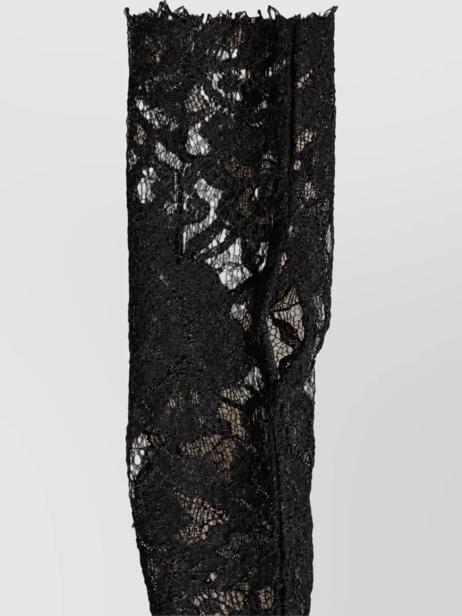 Dolce&Gabbana Floral Lace Arm Warmer Sleeves