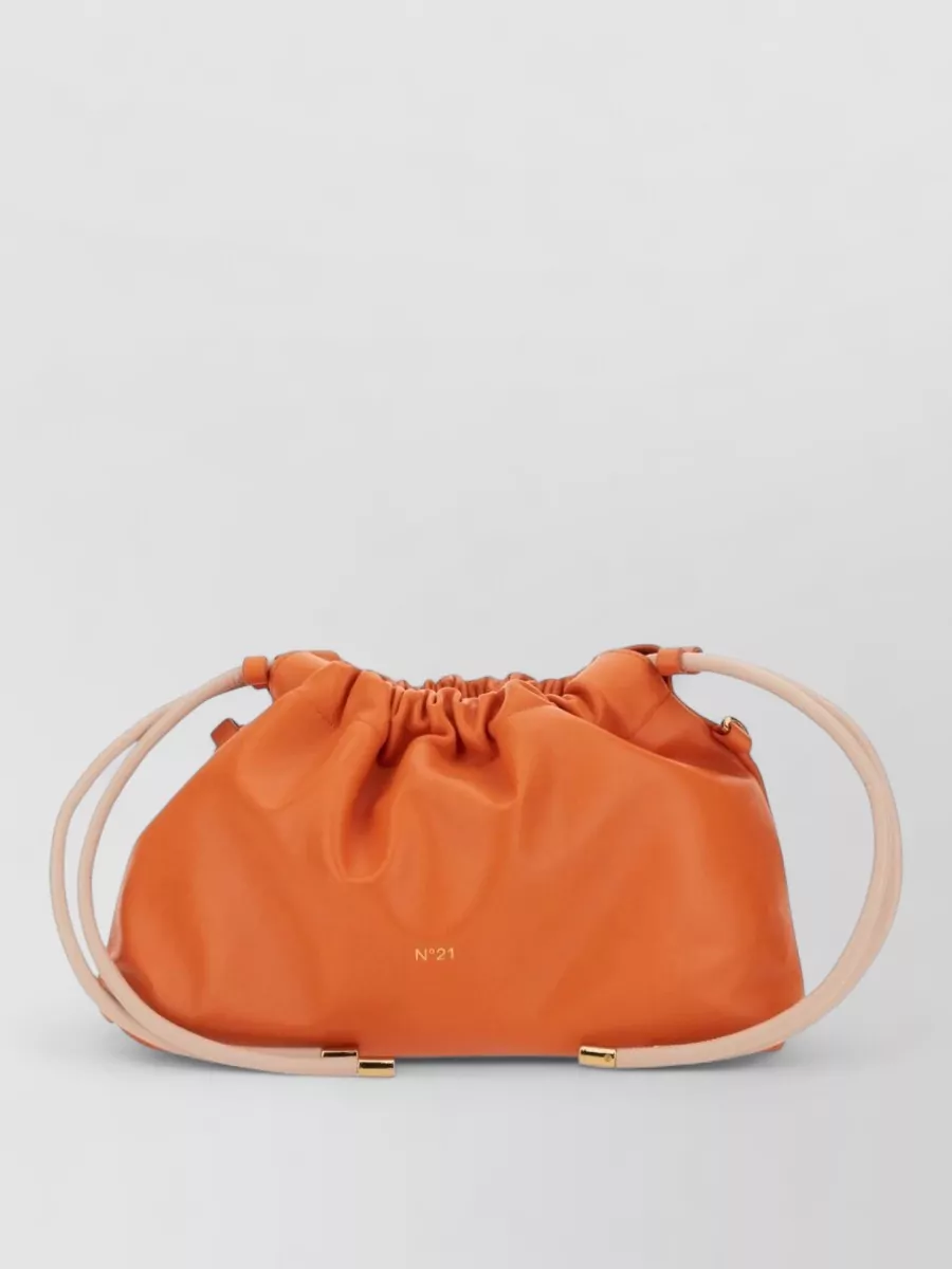 N 21 lamb leather crossbody bag