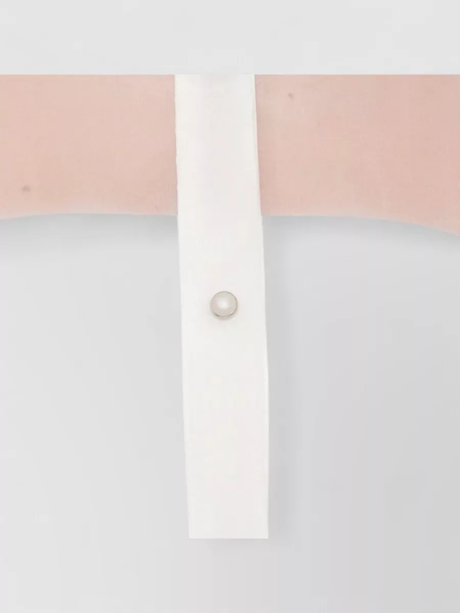 Panicale Silk Long-Sleeve Crewneck Blouse
