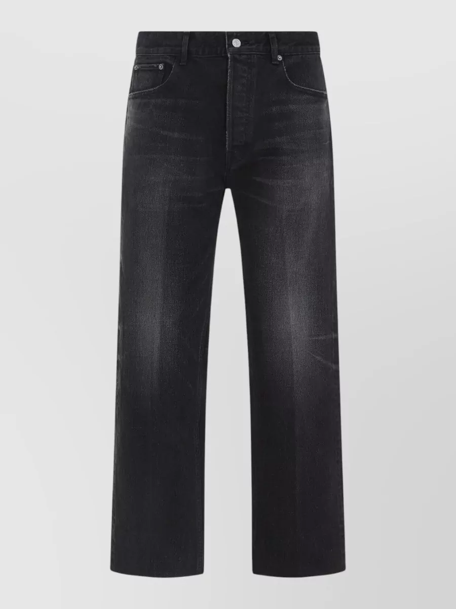 Celine denim mid-rise straight-leg jeans