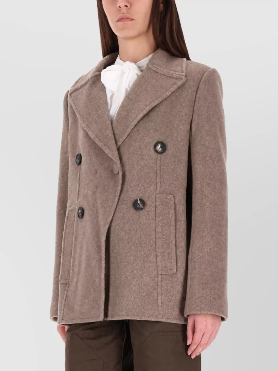 Tory Burch wool double-breasted coat