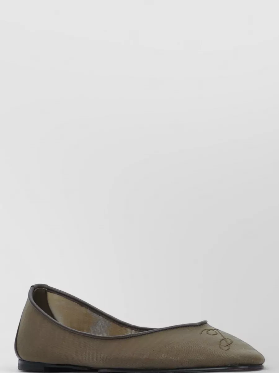 Jacquemus les ballerines ovalo ballerina flats