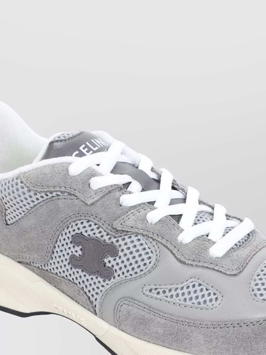 Celine Leather Low-Top Sneakers