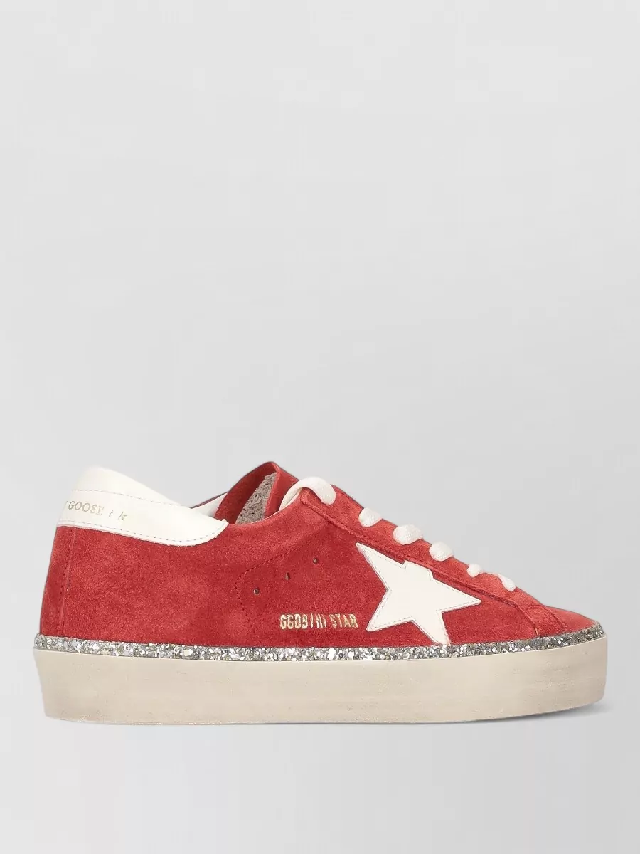 Golden Goose Leather Low-Top Sneakers