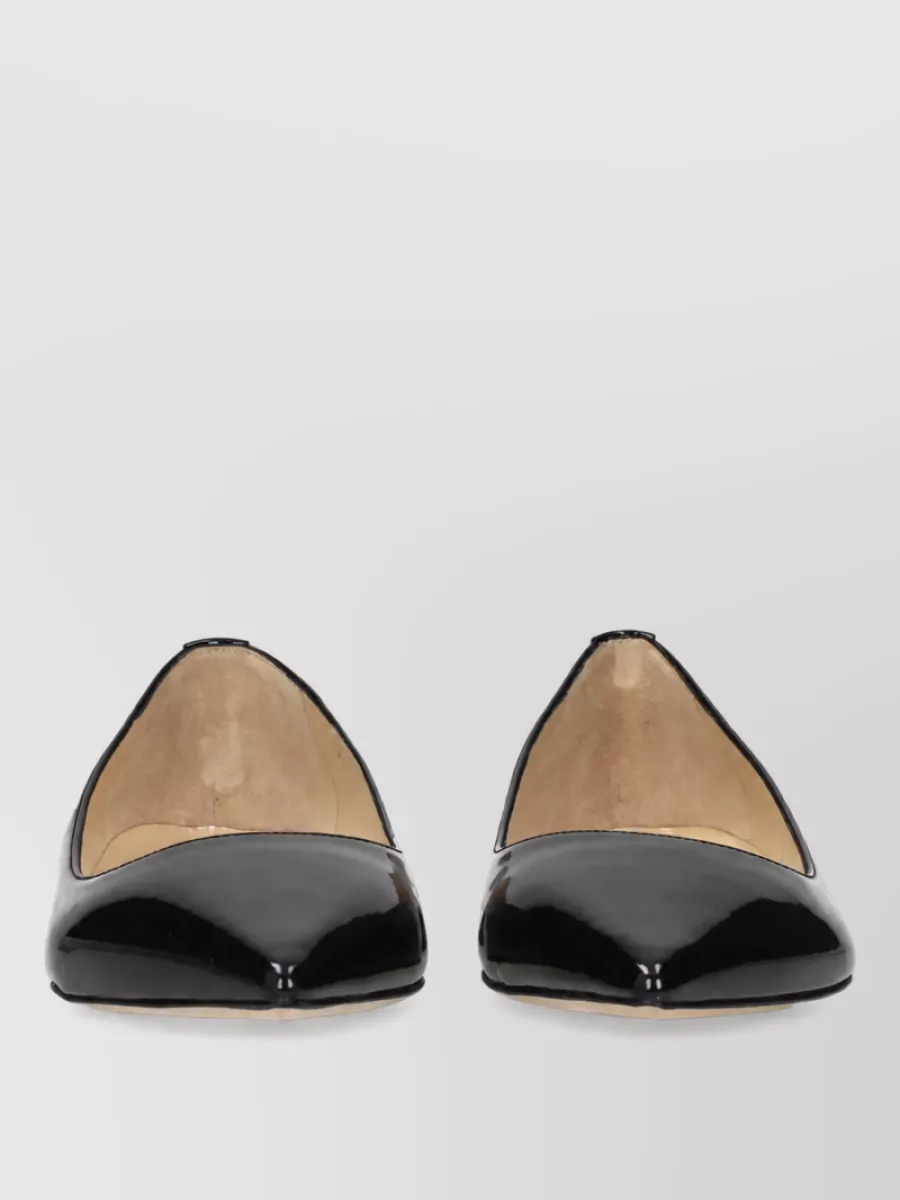 Jimmy Choo Patent Leather Ballerina Flats