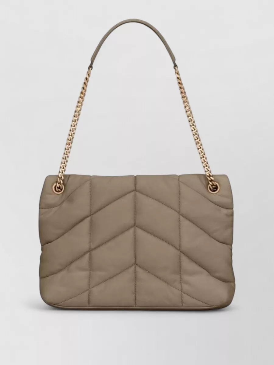 Saint Laurent Loulou Medium Leather Shoulder Bag