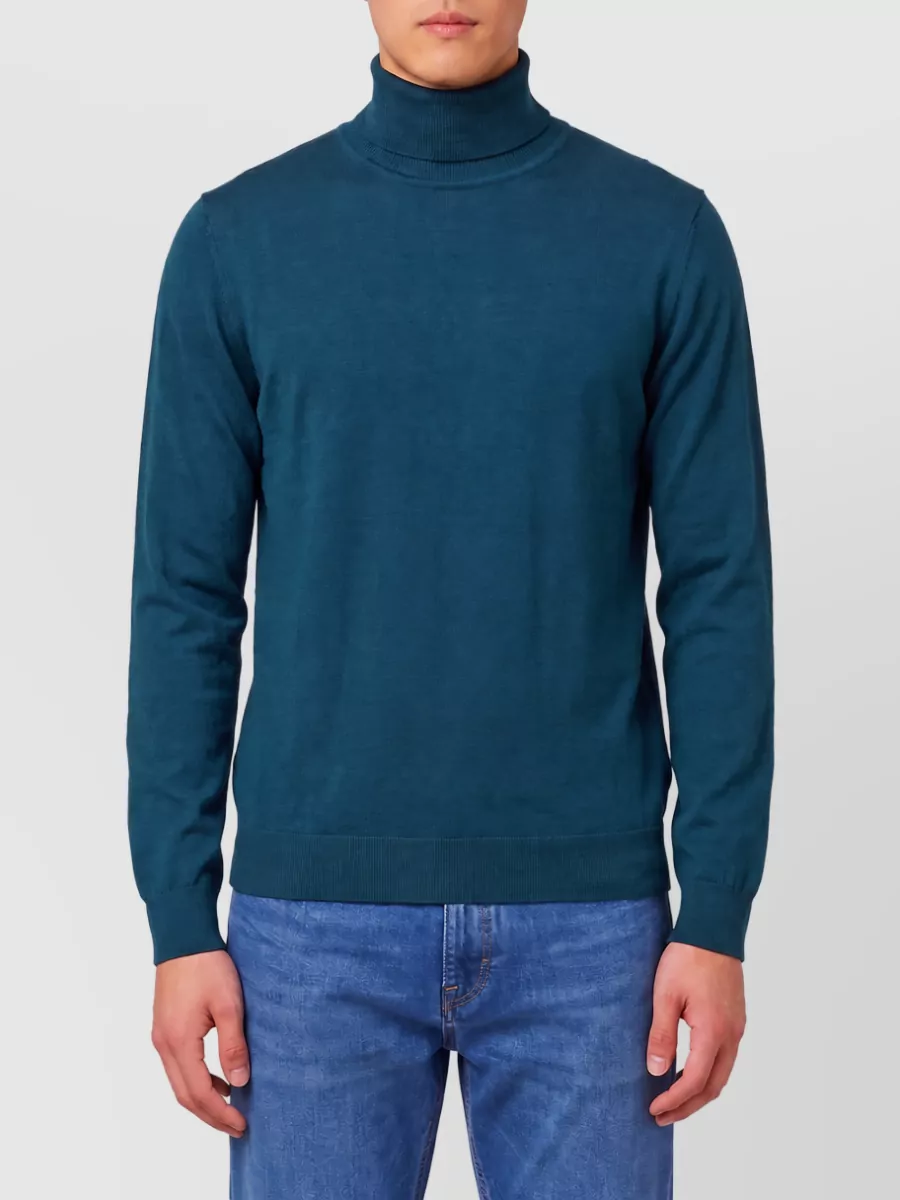 John Smedley Merino Wool Roll Neck Regular-Fit Jumper