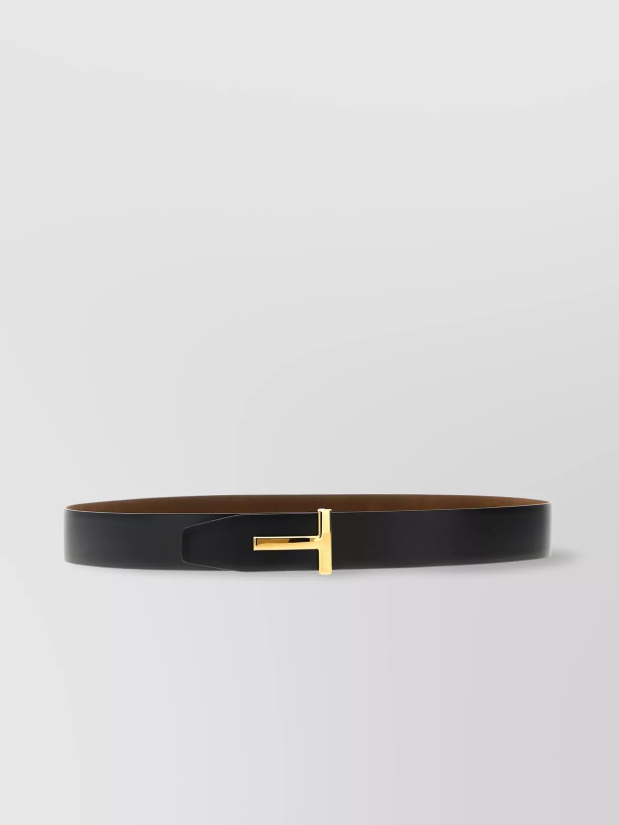 Tom Ford Reversible Belt Gold-Tone Buckle