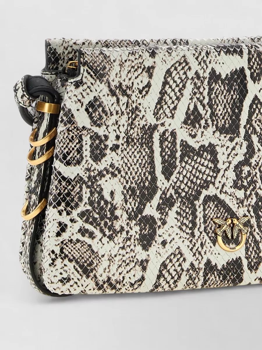 Pinko Mini Leather Love Bag Shoulder Bag