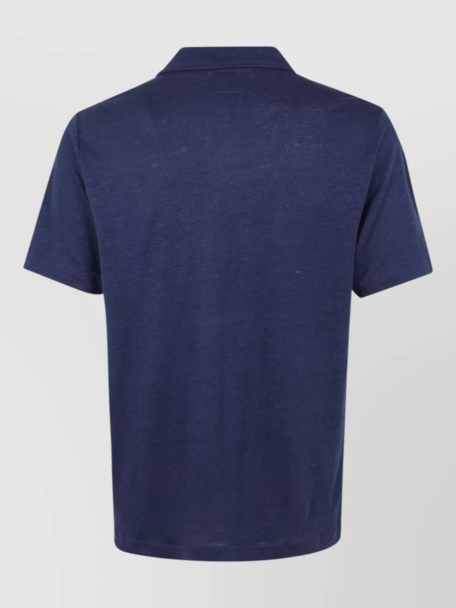 Mc2 Saint Barth Linen Polo Shirt
