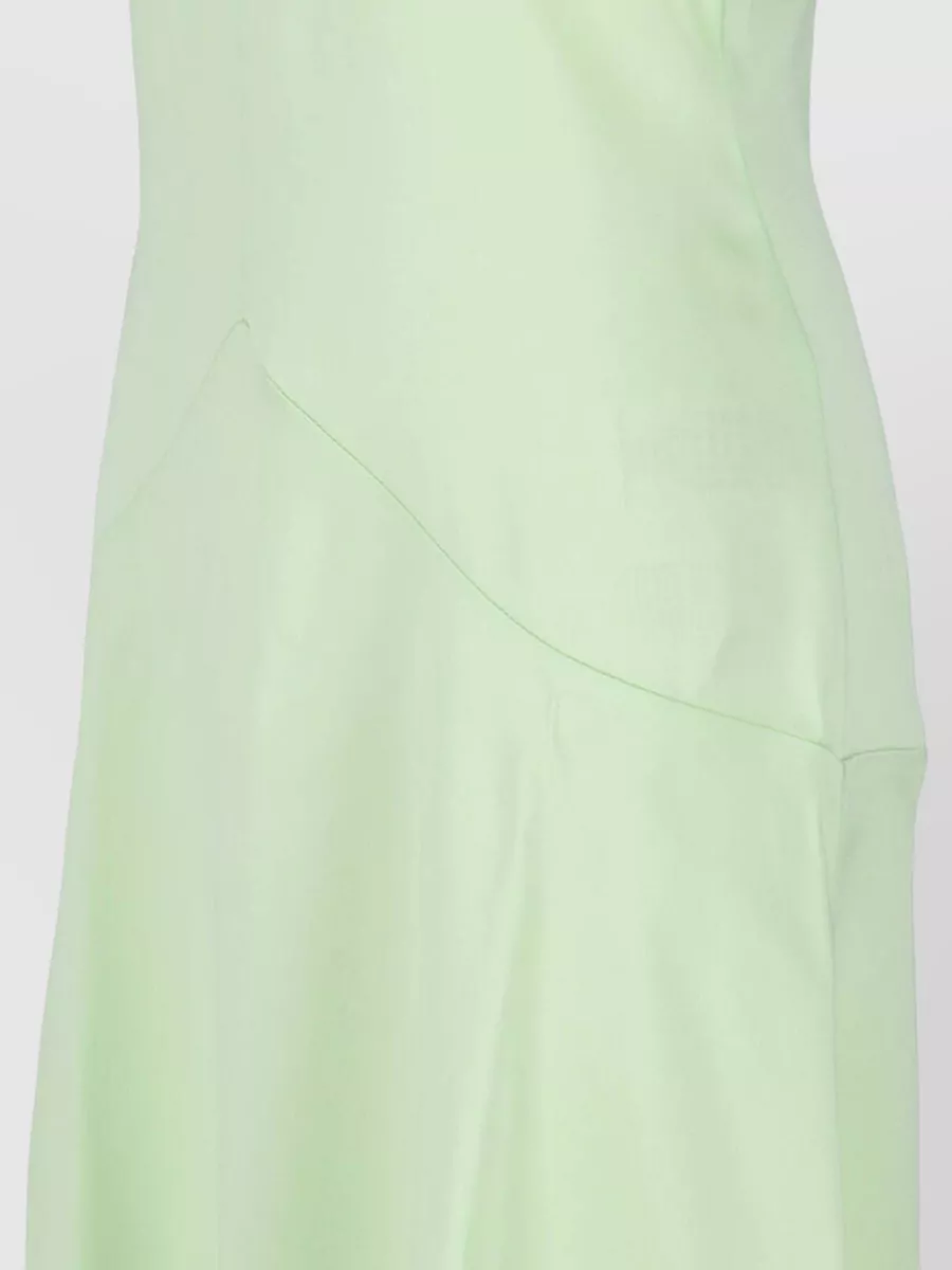 Stella Mccartney Satin Midi Dress