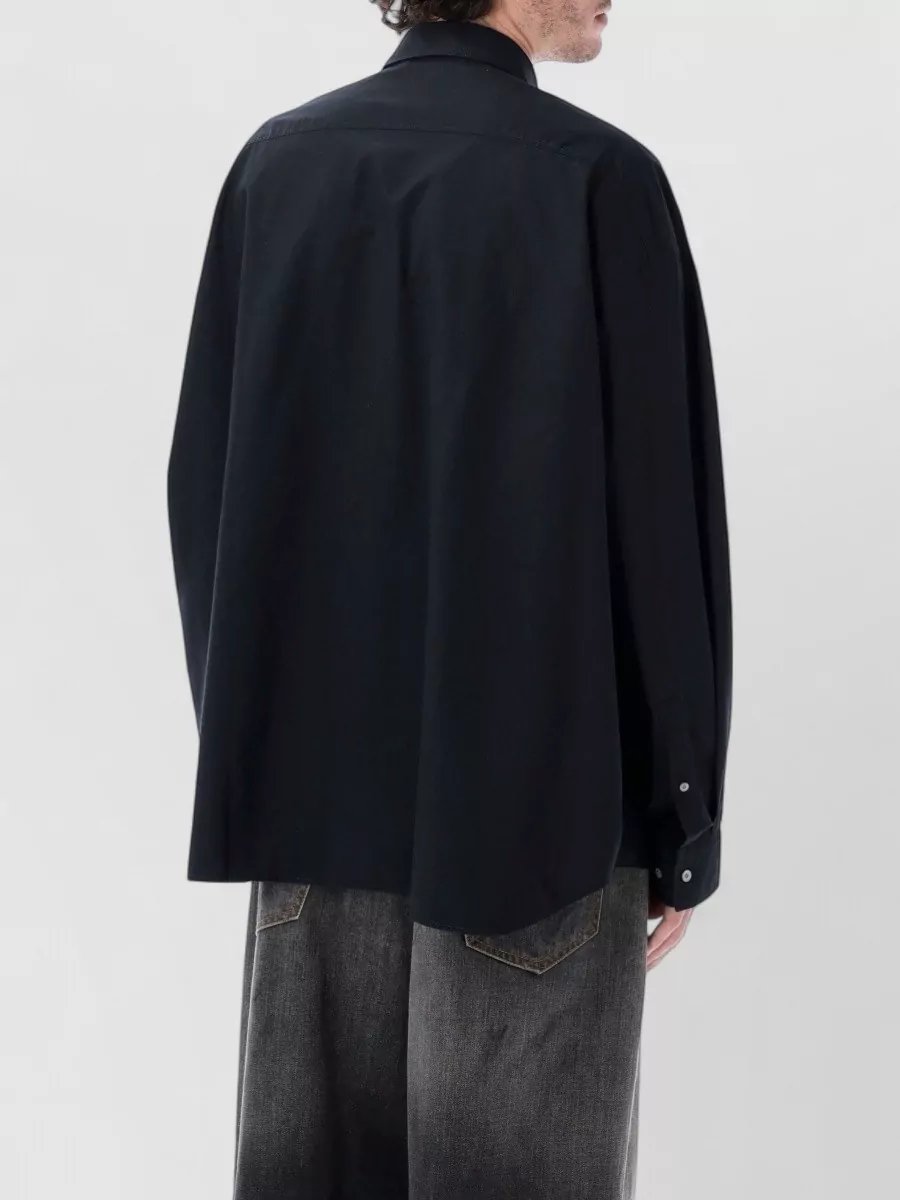 Acne Studios Organic Cotton Relaxed-Fit Long-Sleeve Shirt