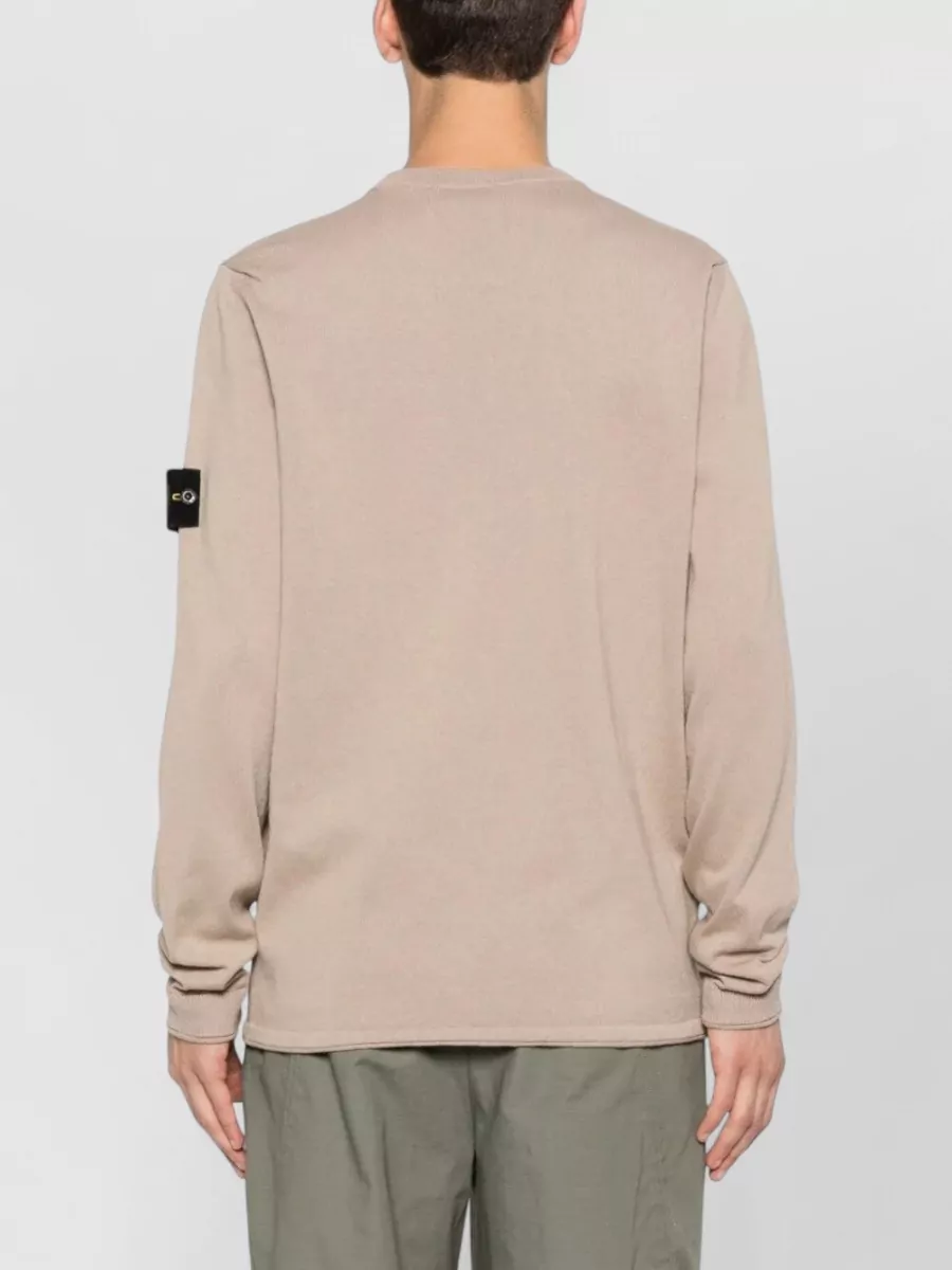 Stone Island Ribbed Organic Cotton Regular-Fit T-Shirt