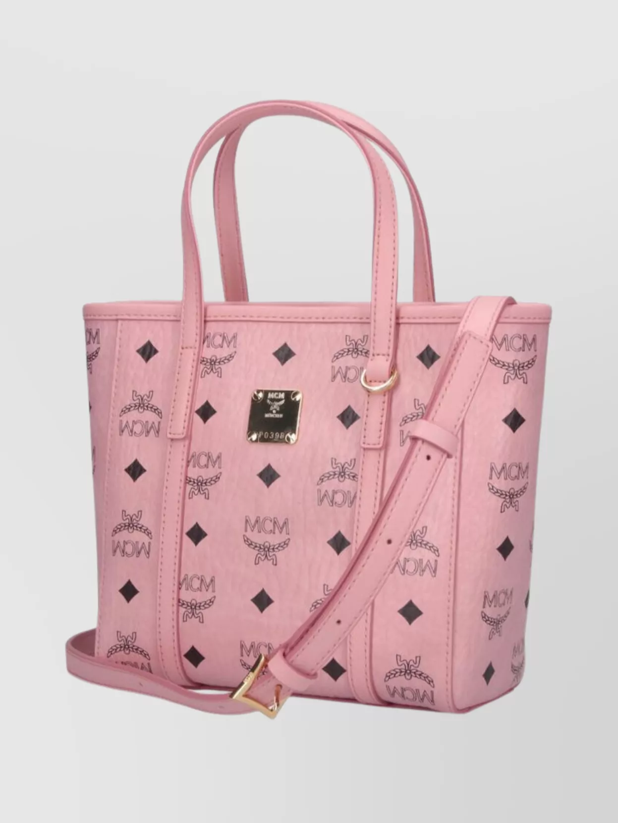 Mcm Versatile Tote Bag Detachable Strap