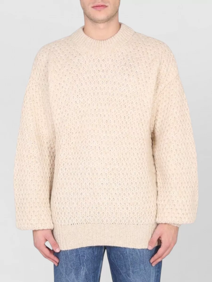 Séfr Alpaca Wool Half-Neck Relaxed-Fit Jumper