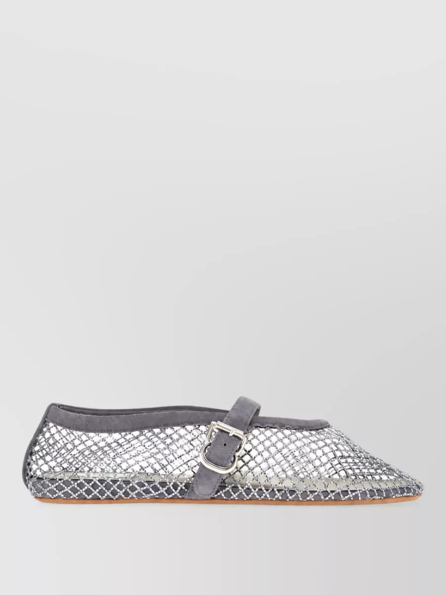 Alaïa Leather Ballerina Shoes