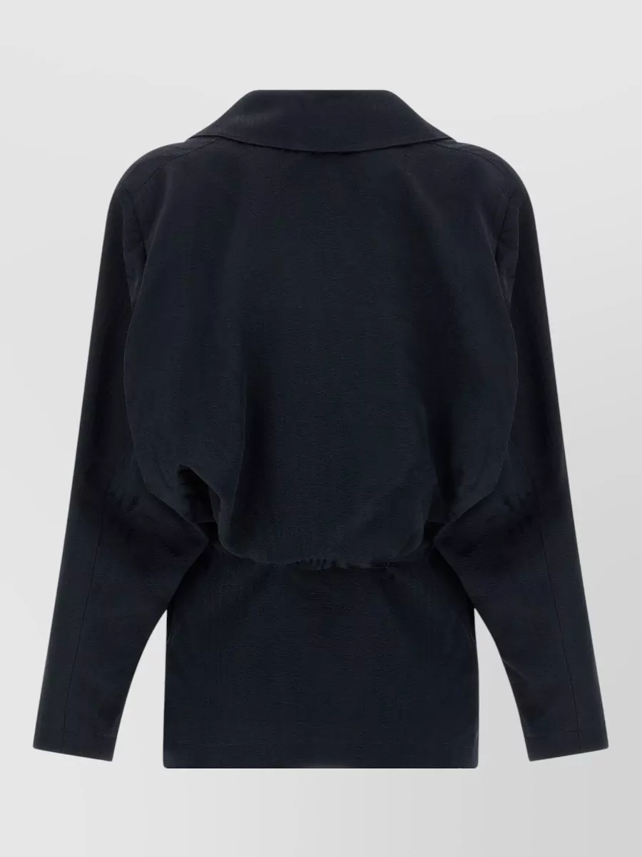 Blazé Milano Ribbed Double-Breasted Blazer