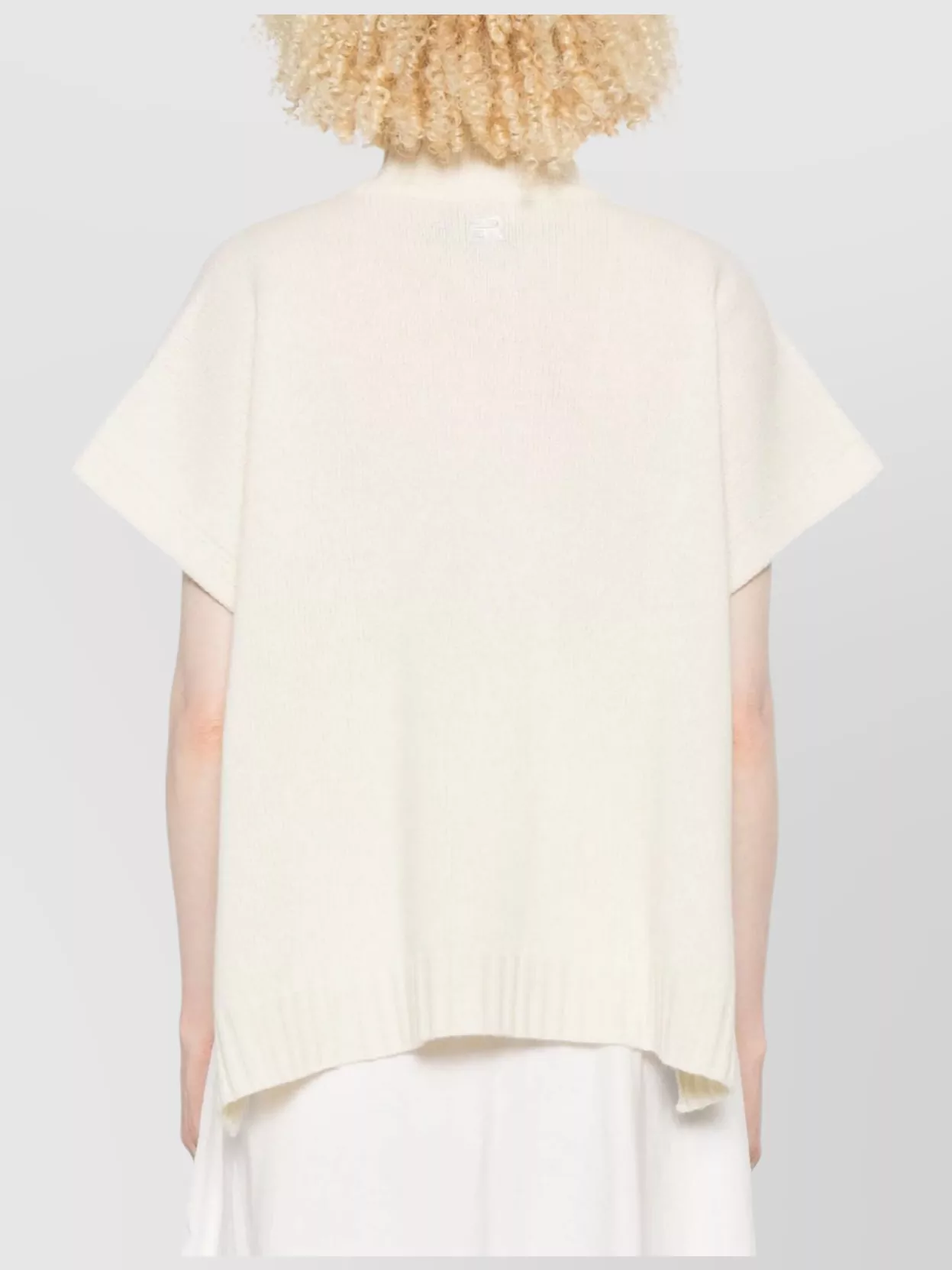 Ermanno Firenze Knitwear With Embroidered Detail And Turtleneck